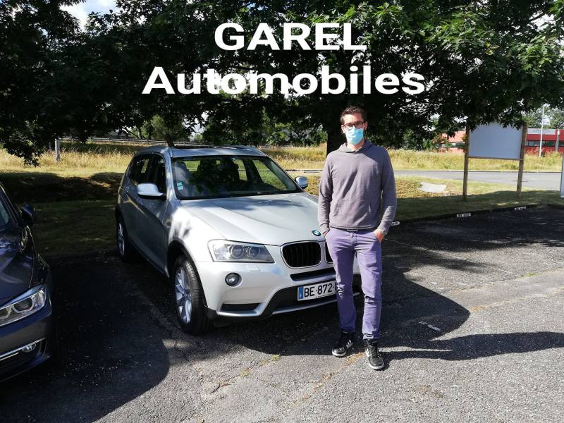 BMW X3 2ODA Luxury voiture d'occasion premium Bordeaux GAS MOTORS