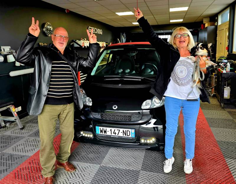 Satisfaction client vente smart cabriolet GAS MOTORS BORDEAUX