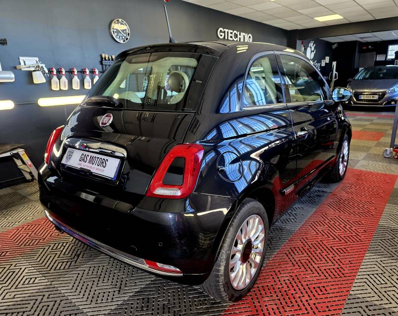 FIAT 500 1.2 69CV LOUNGE GAS MOTORS OCCASIONS BORDEAUX arrière droit