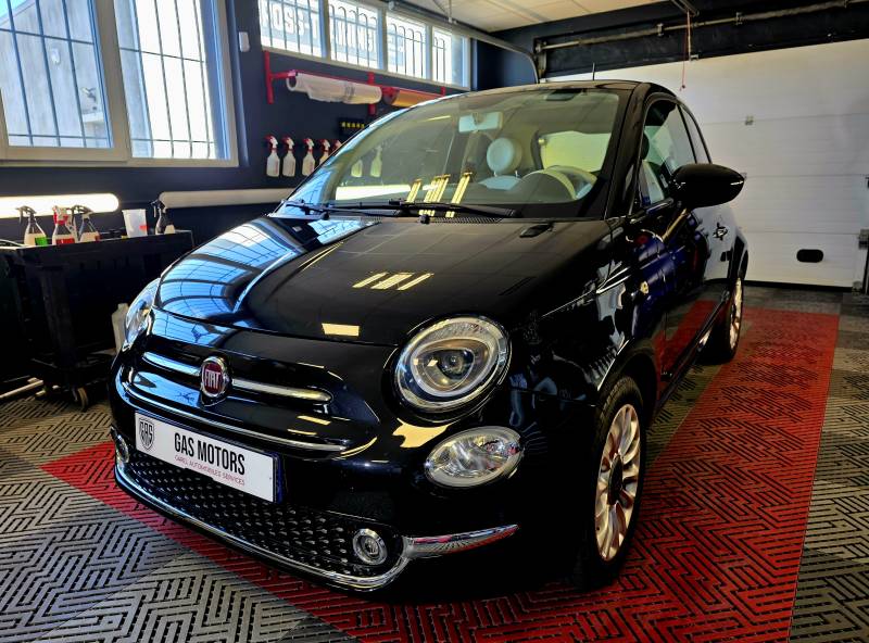 FIAT 500 1.2 69CV LOUNGE GAS MOTORS OCCASIONS BORDEAUX avant gauche