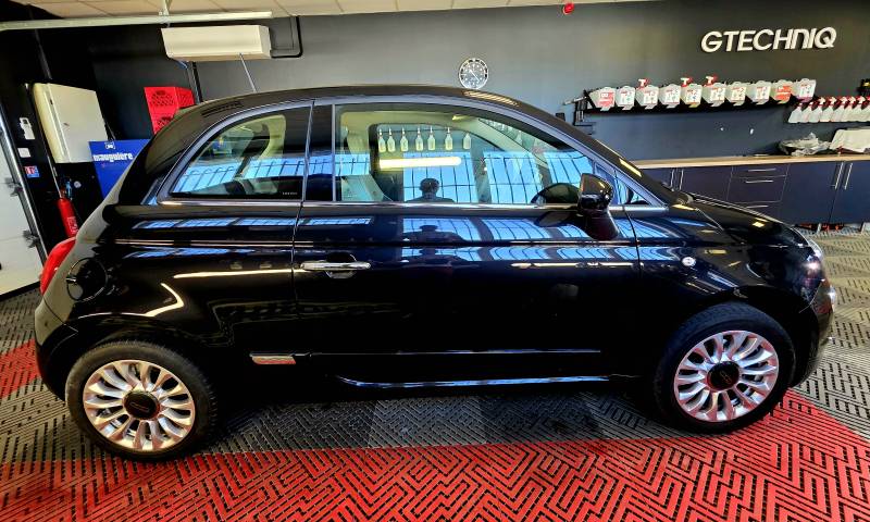 FIAT 500 1.2 69CV LOUNGE GAS MOTORS OCCASIONS BORDEAUX côté droit passager