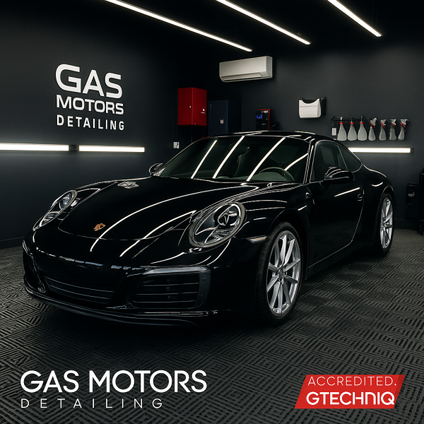 Exemple de Pack rénovation sur Porsche nettoyage intérieur extérieur complet GAS MOTORS Detailing Pessac