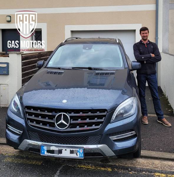 vente voiture d'occasion Mercedes ML 250 cdi Avantgarde GAS MOTORS Bordeaux