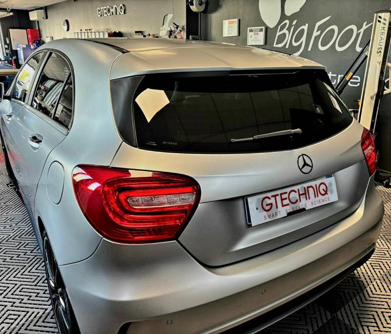 Classe A45 AMG céramique HALO sur covering mat par GAS MOTORS Bordeaux