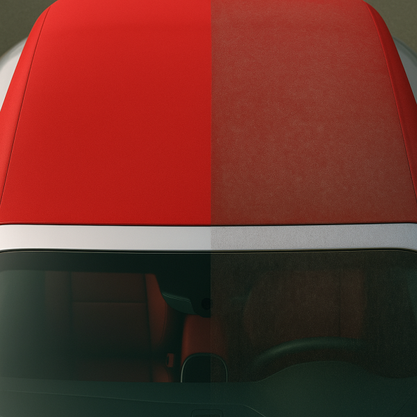 Rénovation capote avant après sur Porsche 911 GAS MOTORS Detailing Bordeaux